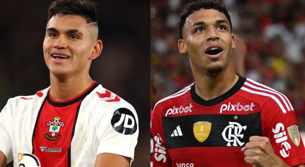 alcaraz sorri no southampton e victor hugo vibra pelo flamengo