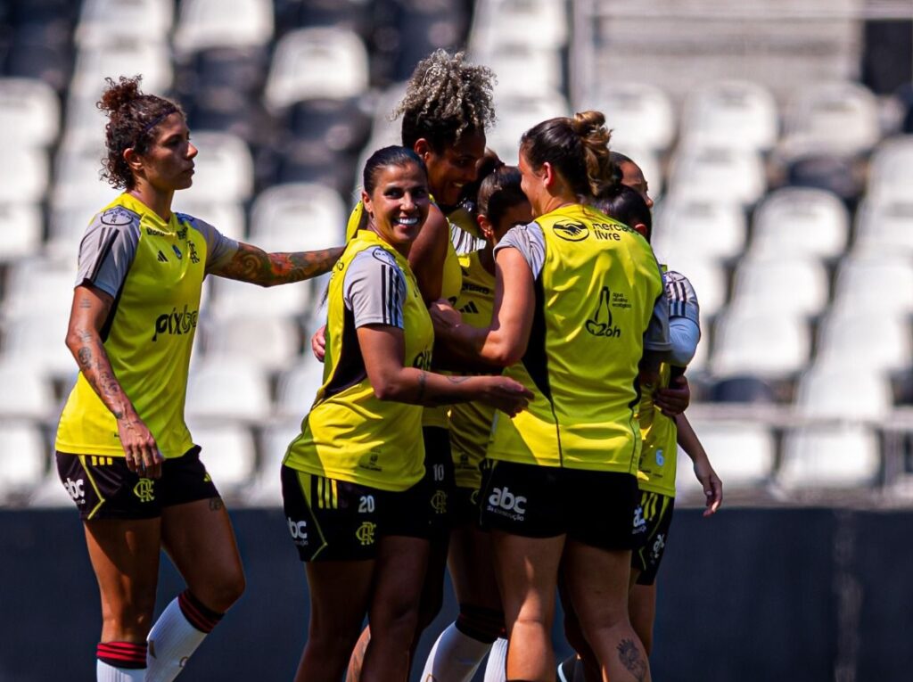 Flamengo Feminino conclui preparação para decisão contra Avaí Kindermann pelo Brasileirão