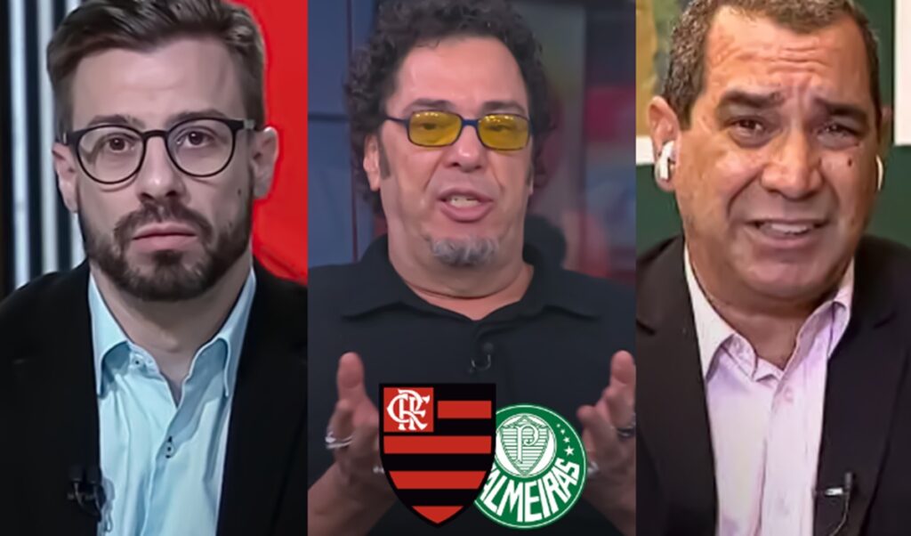 palmeiras flamengo análise facincani casagrande e zinho