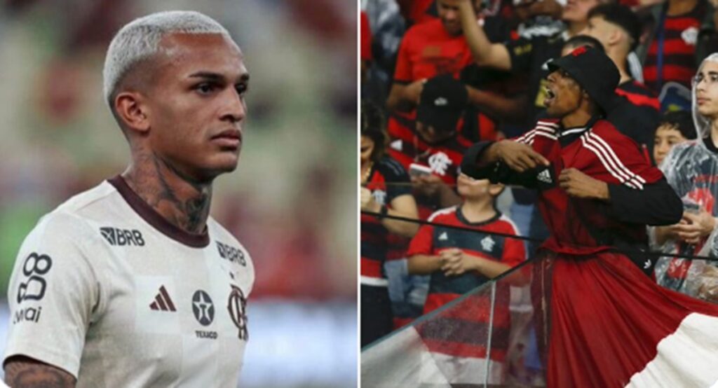 Torcida do Flamengo se revolta com permanência de Wesley; veja