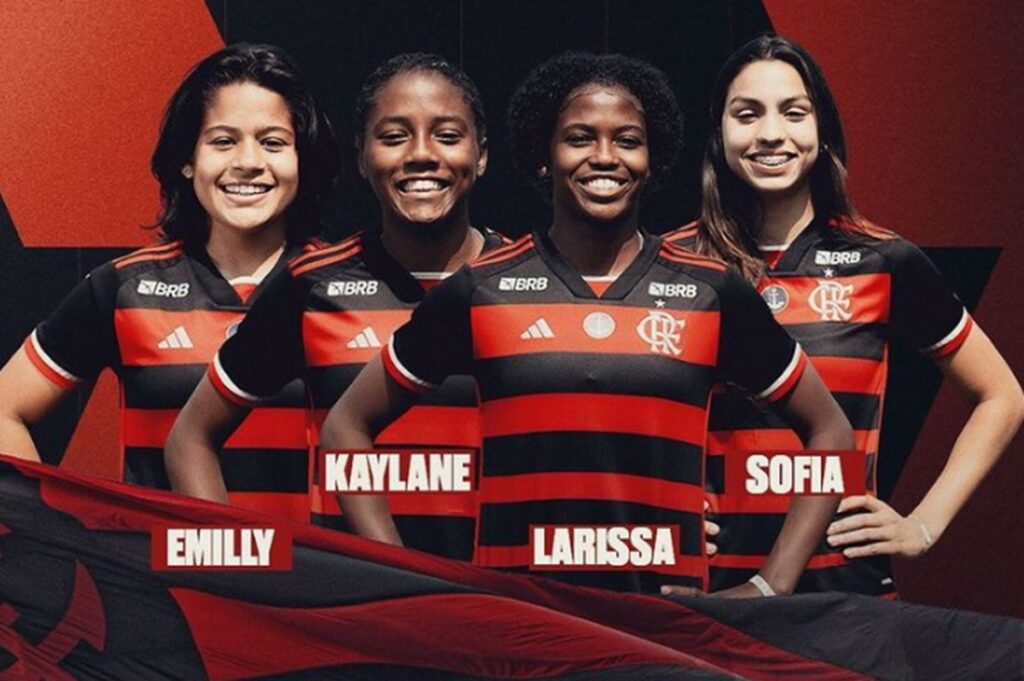 4 jogadoras do flamengo foram convocadas para o mundial sub-17