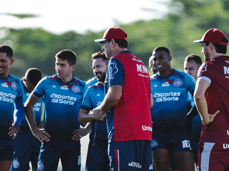 Bahia realiza ajustes com foco no Flamengo na Copa do Brasil