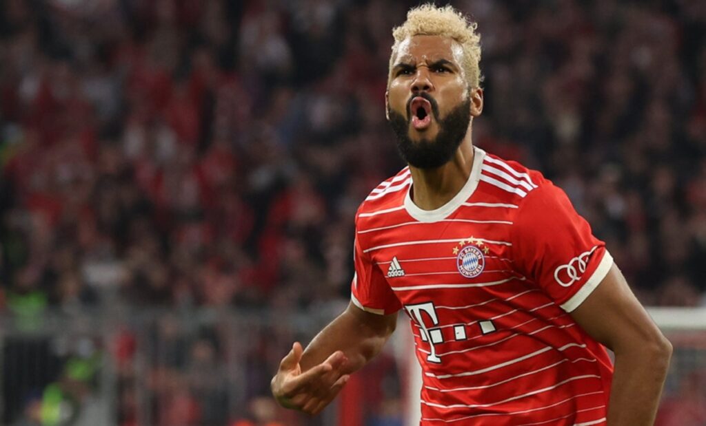 Choupo-Moting em ação pelo Bayern Flamengo recusou atacante