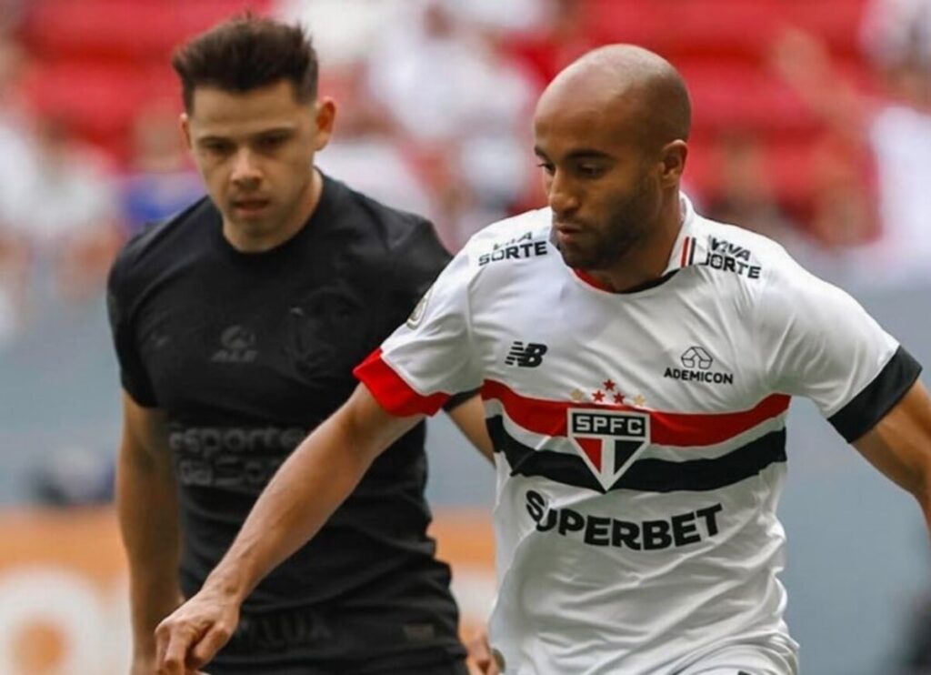 Lucas e Romero em São Paulo x Corinthians, pelo Brasileirão; resultado interessa Flamengo também pela Copa do Brasil