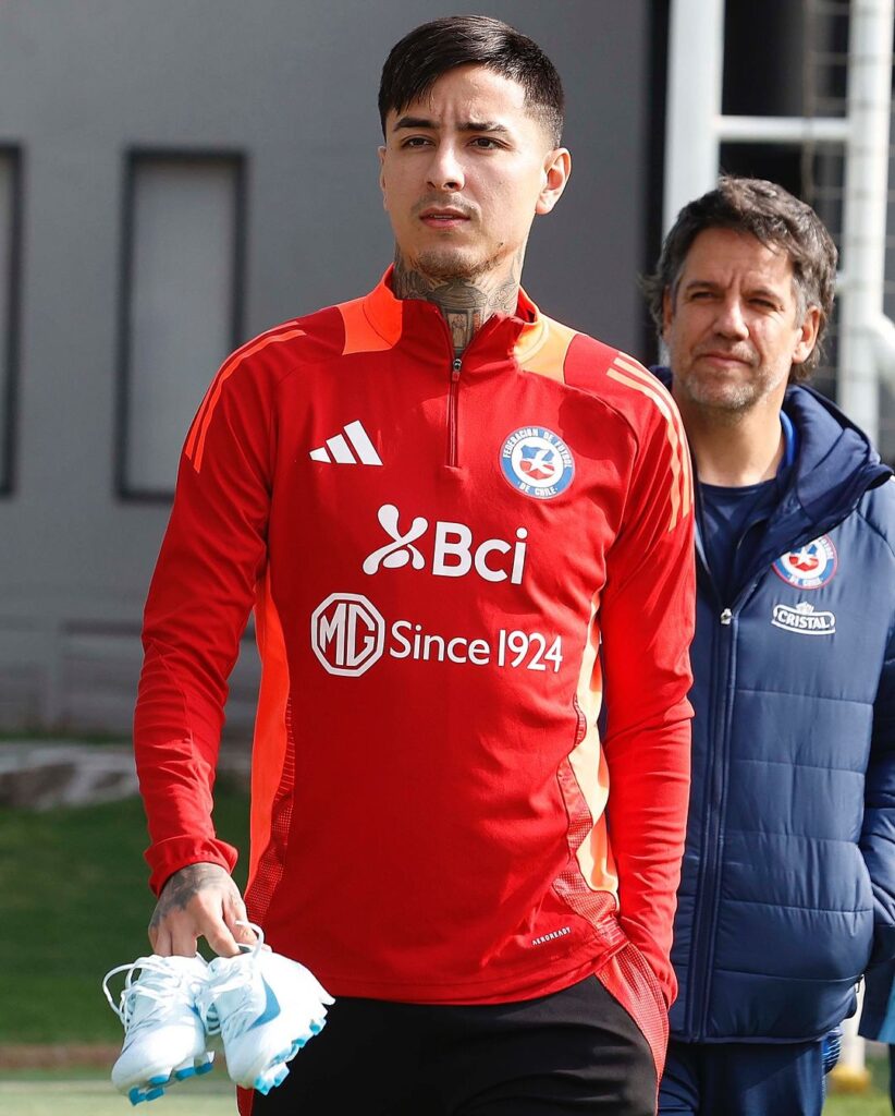 Pulgar sofre lesão e vira desfalque do Chile contra Argentina