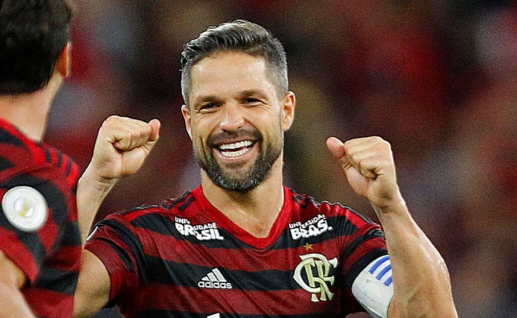 Diego Ribas faz publicação de apoio ao Flamengo na Libertadores