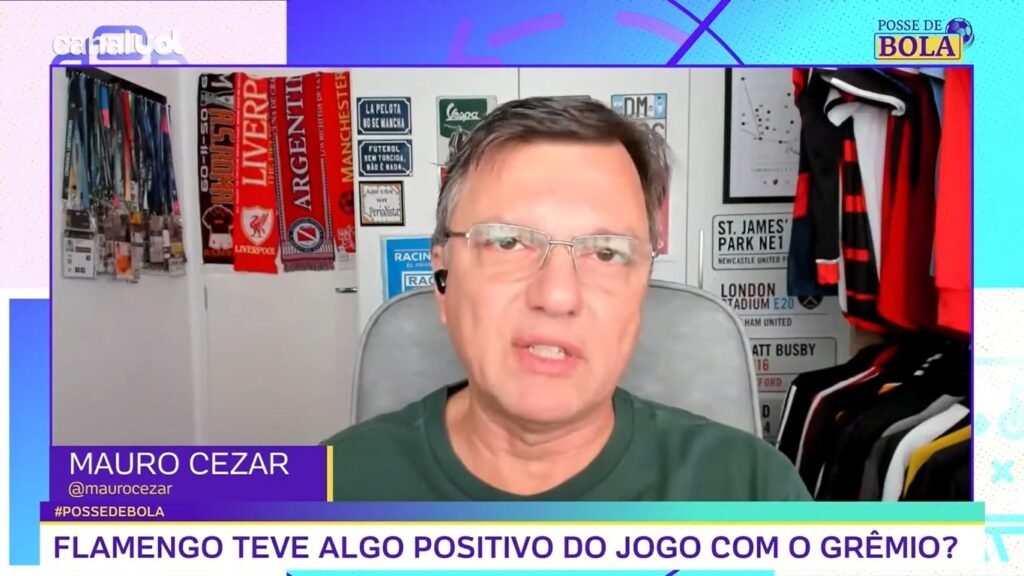 Mauro Cezar fala sobre momento do Flamengo no Brasileirão, no UOL