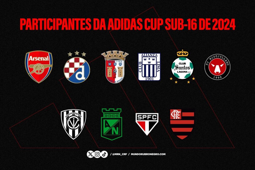 Flamengo Adidas Cup 2024 clubes participantes