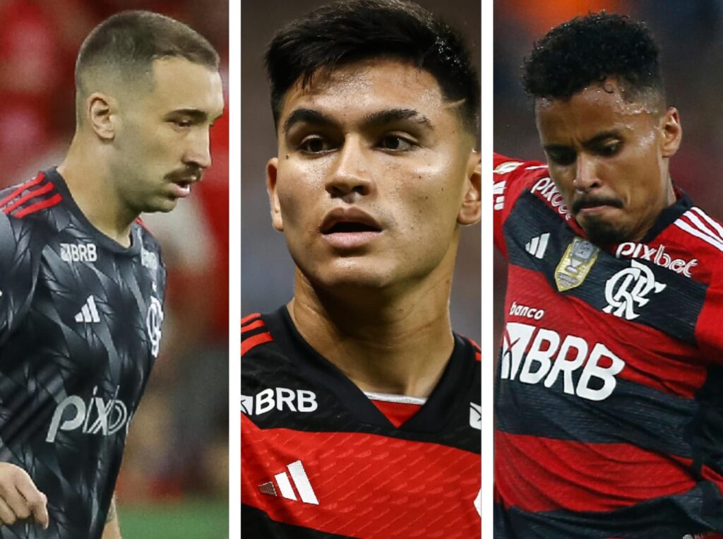 Léo Ortiz, Alcaraz e Allan são opções para substituir Erick Pulgar na final da Copa do Brasil entre Flamengo e Atlético-MG