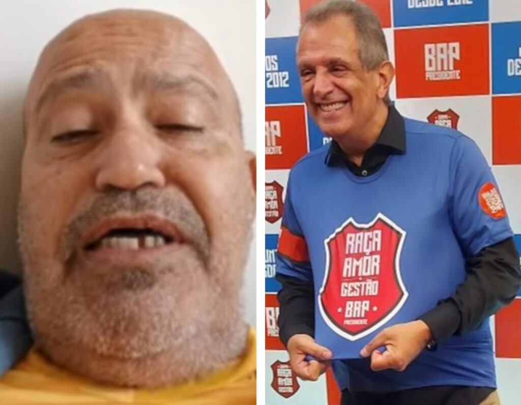 Peruano em vídeo sobre Bap e candidato lançando chapa para concorrer para presidente do Flamengo