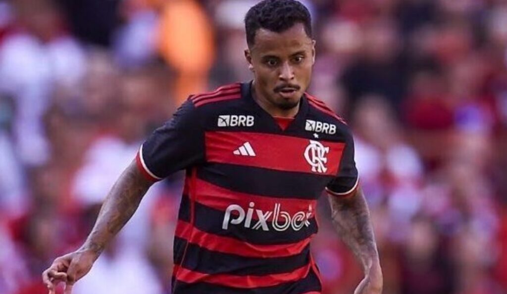 allan em jogo do flamengo no maracanã