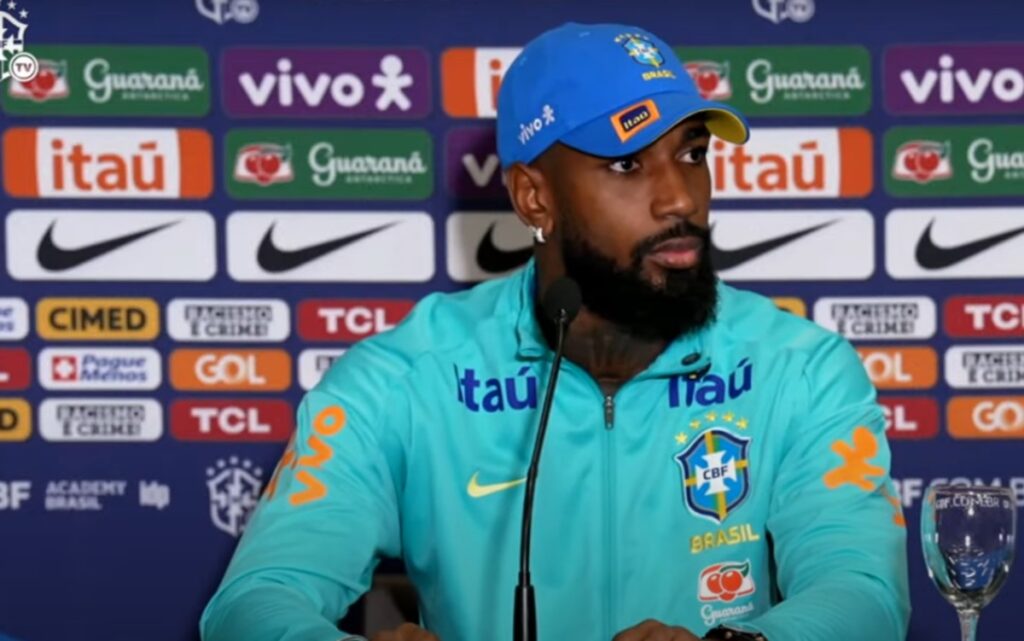 gerson em entrevista na seleção brasileira