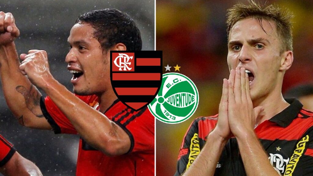 jogadores que passaram por flamengo e juventude carlos eduardo e bressan