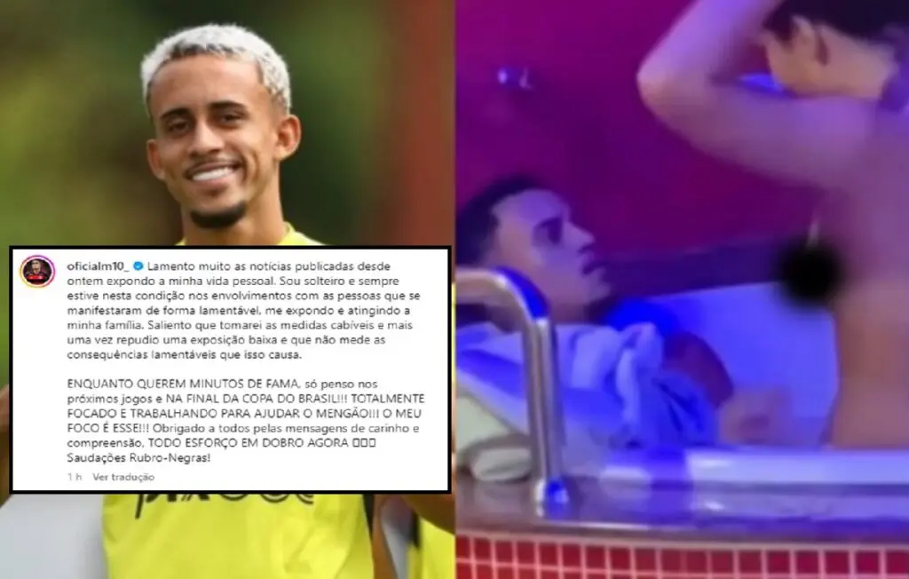 matheus gonçalves se defende sobre caso no motel