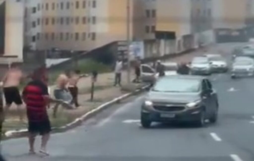 Torcedores do Atlético-MG tentam emboscada contra torcedores do Flamengo antes da final da Copa do Brasil