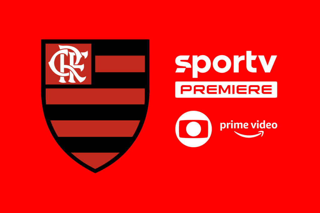 capa flamengo amazon globo sportv e premiere