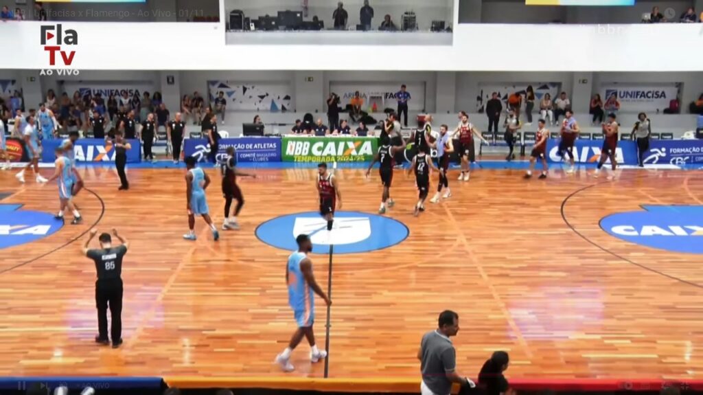 Flabasquete contra o Unifacisa pelo NBB