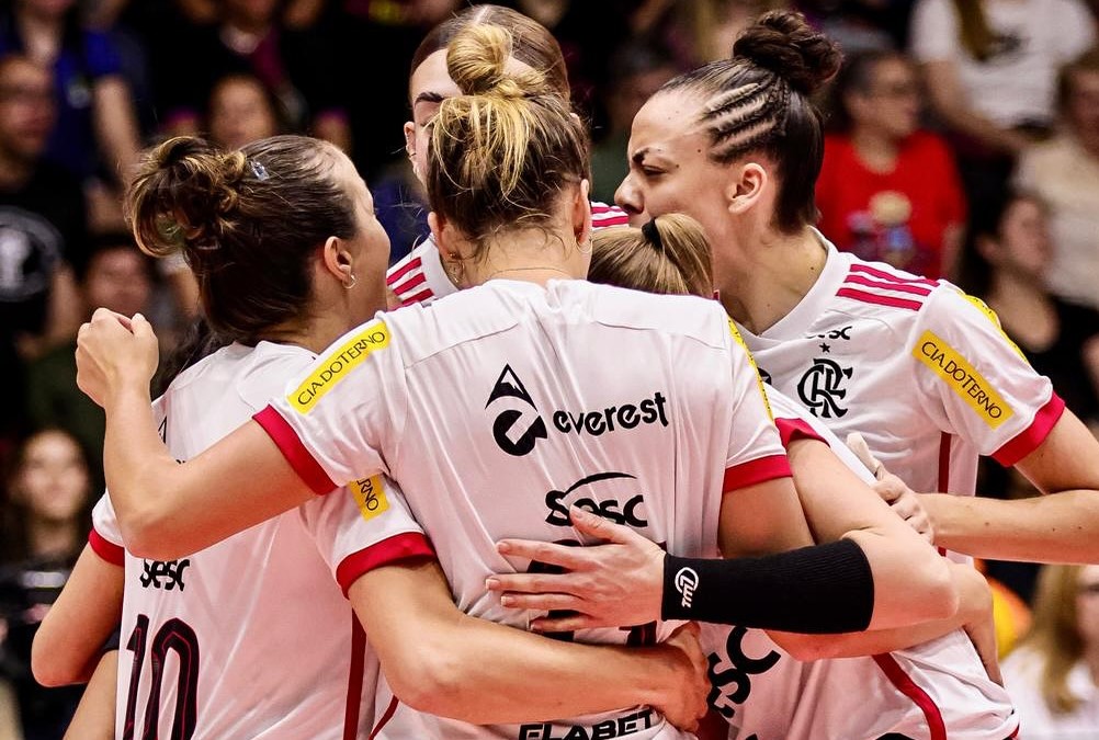 Sesc Flamengo volta a vencer na Superliga Feminina de Vôlei