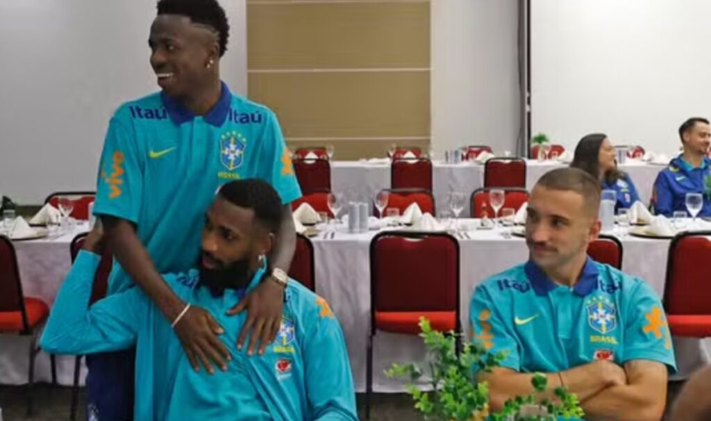 gerson vini jr e leo ortiz na seleção brasileira