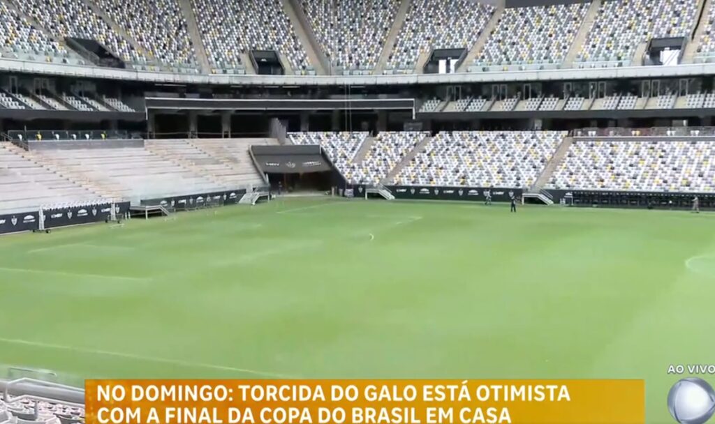 grmado da arena mrv para jogo entre atlético mg e flamengo