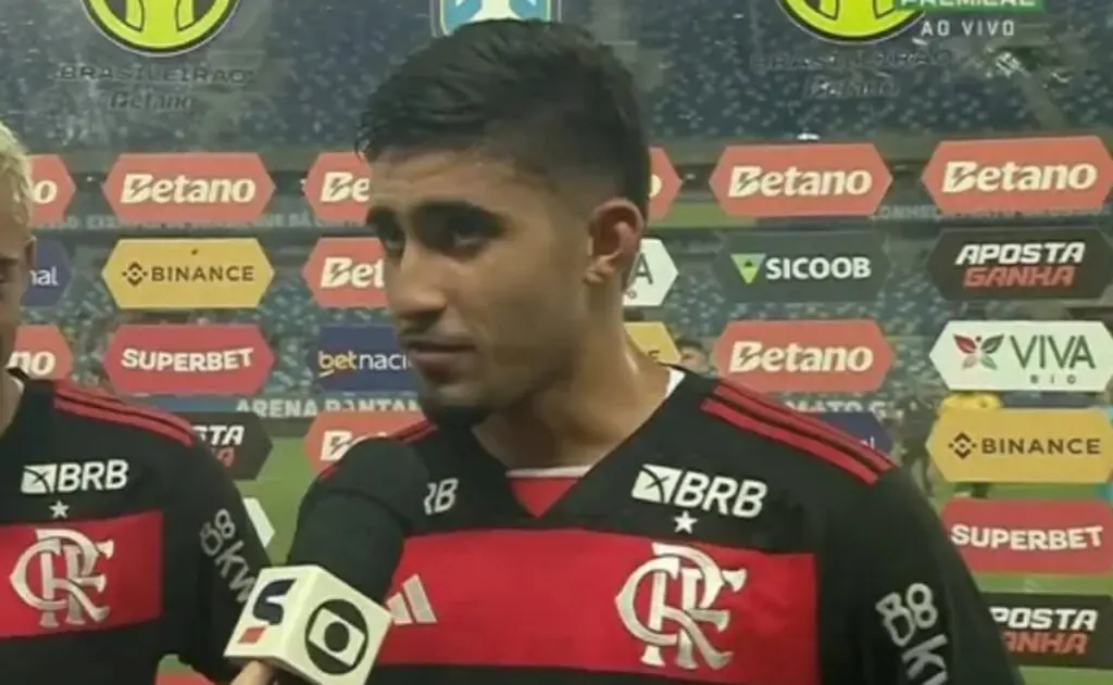 guilherme fala de primiero gol pelo flamengo