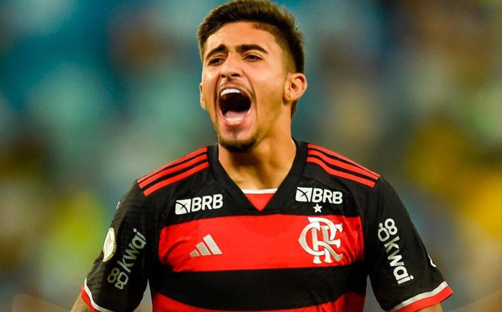 guilherme marca em flamengo x cuiabá