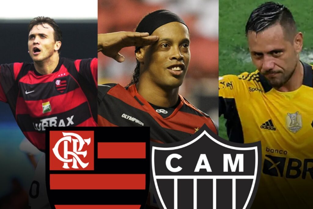 10 jogadores que já atuaram por Flamengo e Atlético-MG