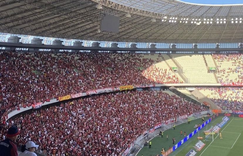 Fortaleza x Flamengo: previsão de maior renda da história da Arena Castelão